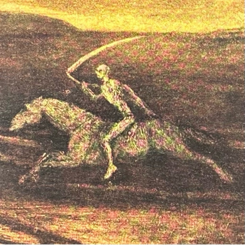 Albert Pinkham Ryder, Race Track Original Vintage Art Print USA Printed Artist